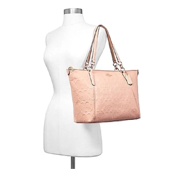 Coach Awesome!!!! Ava Tote In Signature Leather - Picture 9 of 11